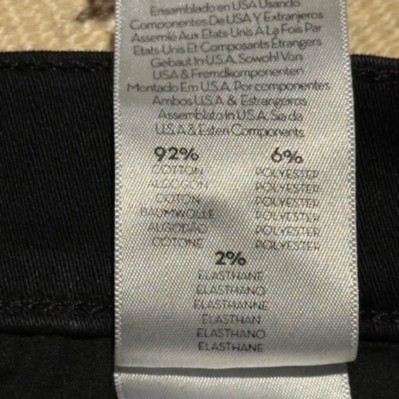 MOTHER DENIM THE RASCAL ANKLE SNIPPET IN BLACKBIRD SIZE 27 - Picture 10 of 10